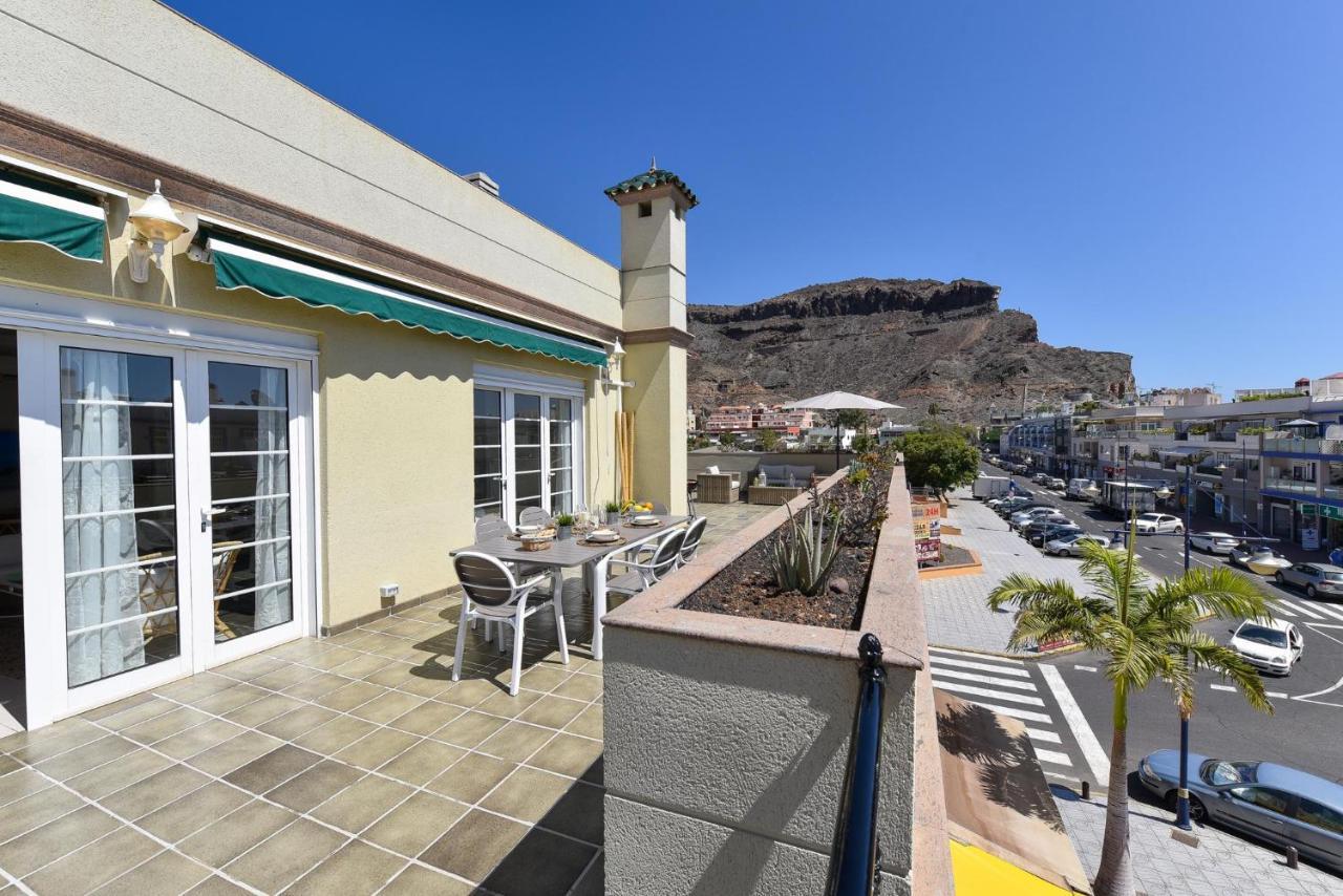 Апартаменти Penthouse Daniela In Puerto Mogan IX Пуерто-де-Моган Екстер'єр фото