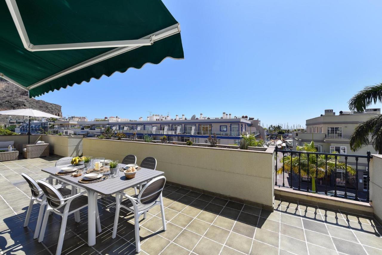 Апартаменти Penthouse Daniela In Puerto Mogan IX Пуерто-де-Моган Екстер'єр фото