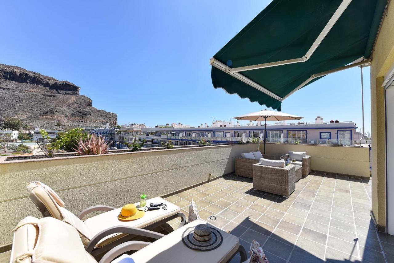 Апартаменти Penthouse Daniela In Puerto Mogan IX Пуерто-де-Моган Екстер'єр фото